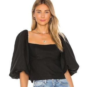 LPA Alice Top in Black